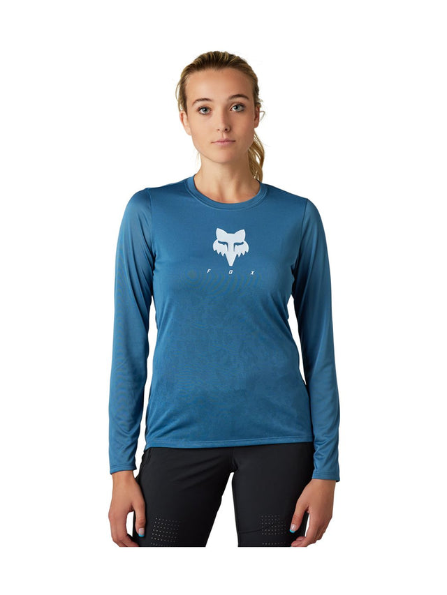 Jersey Fox Racing Ranger TruDri LS Women X-Large Dark Blue
