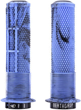 DMR DeathGrip 2 Flanged Grips - Lock-On - Blue Mable, Thick (31.3mm)