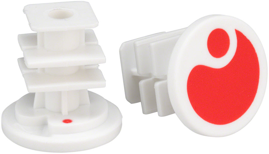 Ergon End Plugs for GA2/GA2Fat/GA3 - Red