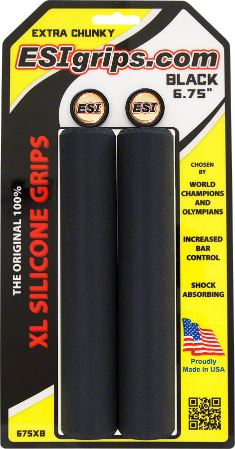 ESI XL Grips - Black - Extra Chunky