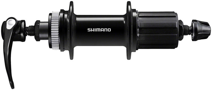 Shimano Deore FH-QC400-HM Rear Hub - QR x Center-Lock Disc HG10 Black - QR x 141mm, 36H