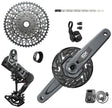 SRAM GX Eagle T-Type Ebike AXS Groupset - 10-52t Cassette - 36T, ISIS Crank Arms