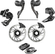 SRAM Force eTap AXS Road Groupset - 2x12-Speed HRD Shift/Brake Levers FM Calipers CL Rotors Chain F/R Derailleurs E1