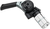 microSHIFT Left Bar End Shifters - Double/Triple Friction Shimano Compatible