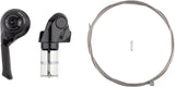 microSHIFT Left Bar End Shifters - Double/Triple Friction Shimano Compatible