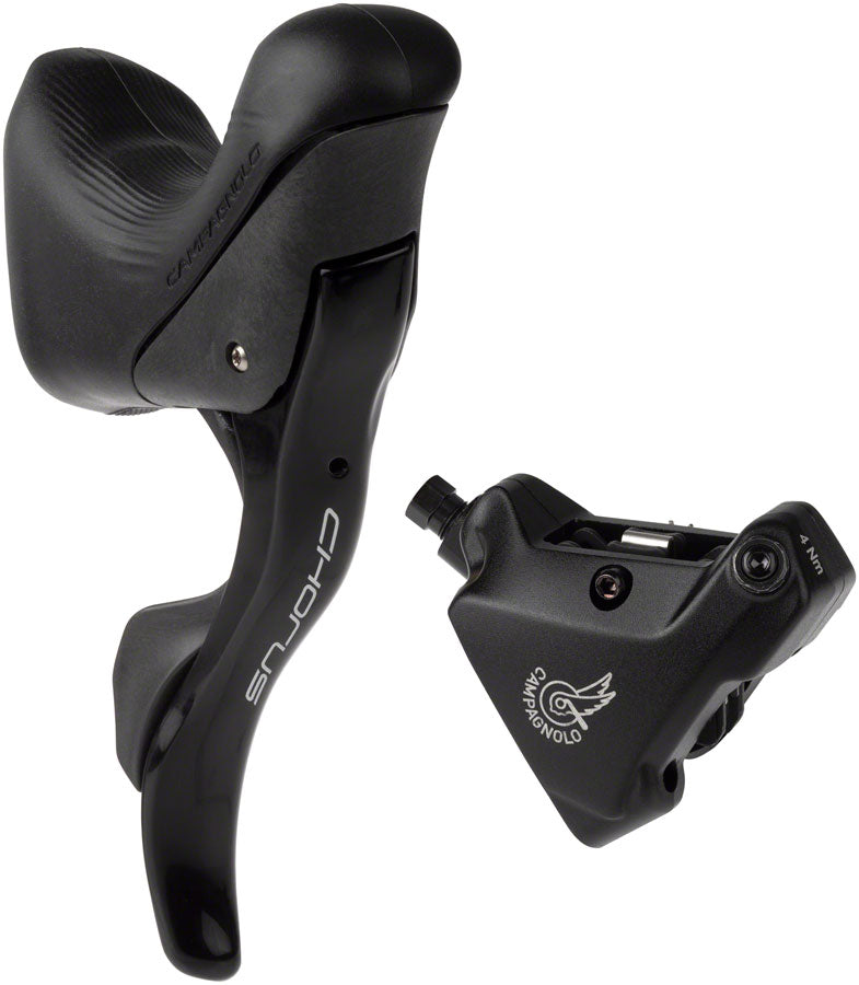Campagnolo Chorus Ergopower Hydraulic Brake/Shift Lever Disc Caliper - Black - Right/Rear, 140mm
