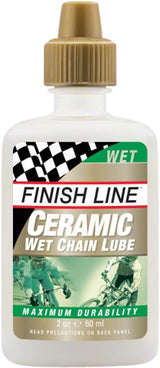 Finish Line Ceramic Wet Bike Chain Lube - Drip - 2oz