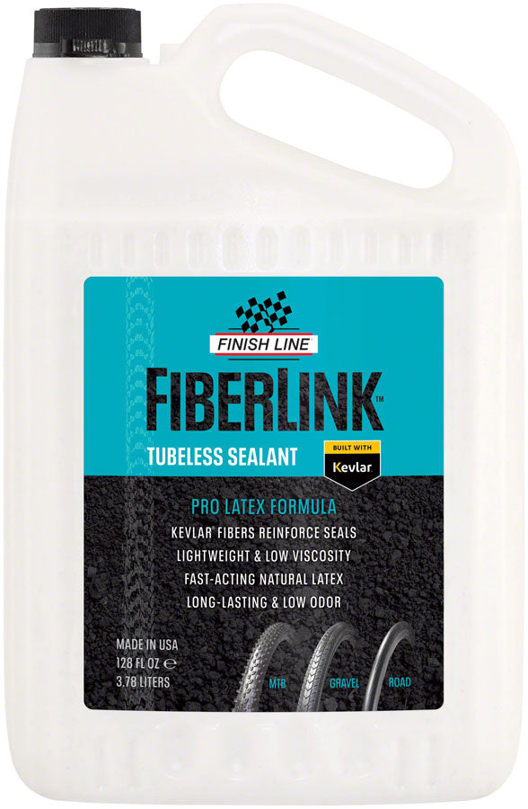 Finish Line FiberLink Tubeless Tire Sealant - 1 Gallon, Bulk