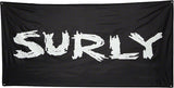 Surly Banner: Black - 36 x 72"