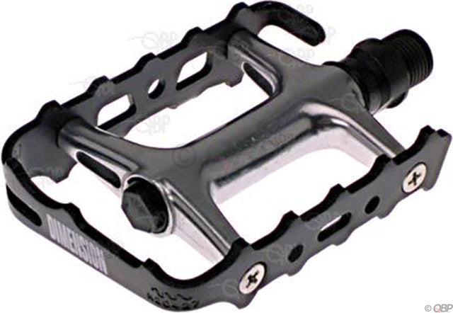 Dimension Mountain Pro Pedals - Platform Aluminum 9/16" - Black