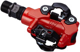 Ritchey Comp XC Pedals - Dual Sided Clipless Aluminum 9/16" - Clipless with Platform, Red