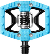 Crankbrothers Double Shot 2 Pedals - Single Side Clipless Platform Aluminum 9/16" - Blue/Black