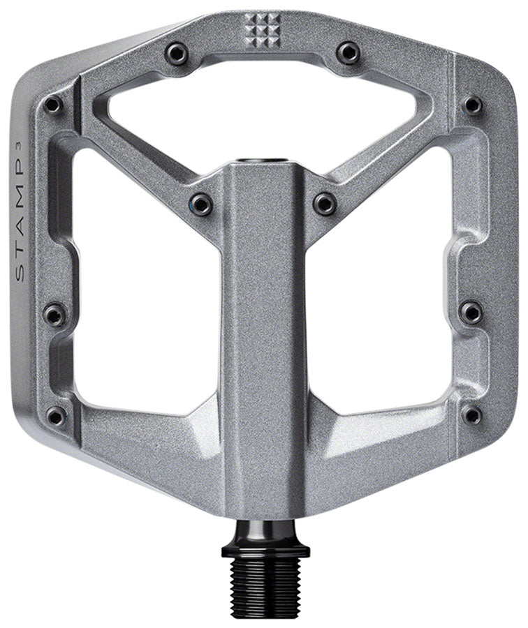 Crankbrothers Stamp 3 Pedals - Platform Magnesium 9/16" - Small, Gray
