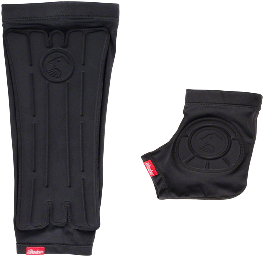 The Shadow Conspiracy Invisa-Lite Shin/Ankle Guard Combo - BLK Large/X-Large