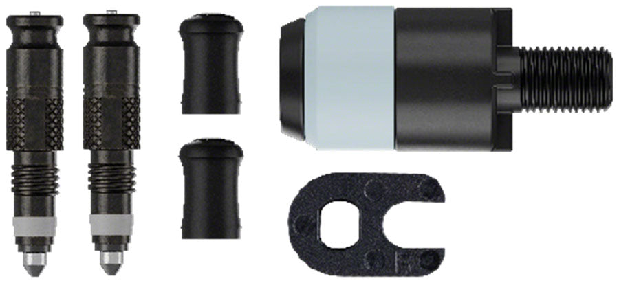 Schwalbe Clik Valve Conversion Kit - Presta Valves Pair - Pump Head Adapter