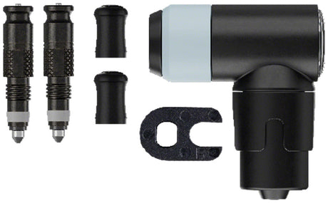 Schwalbe Clik Valve Conversion Kit - Presta Valves Pair - Pump Head