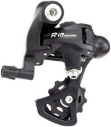 microSHIFT R10 Rear Derailleur - 10 Speed Shimano Compatible Black - Short