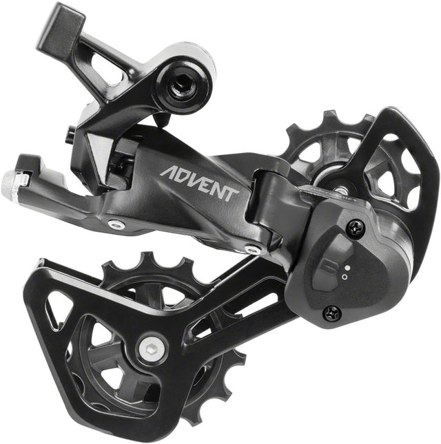 microSHIFT ADVENT RD-M6195M-B Rear Derailleur - 9 Speed Medium Cage BLK With Clutch
