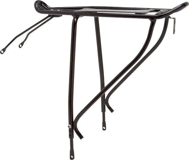 Planet Bike Versa Disc Brake Compatible Rear Rack BLK. Fits up to 29" wheels