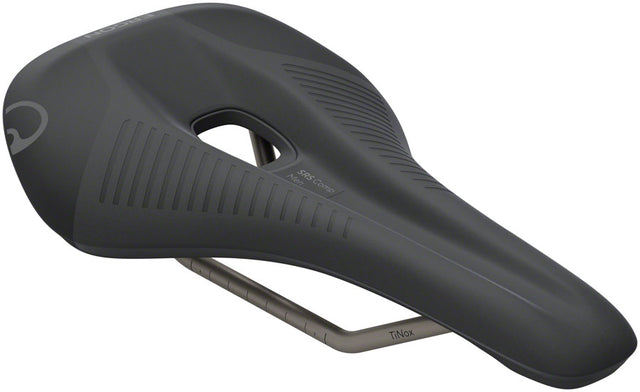 Ergon SRS Comp Saddle - TiNox XP Black - Small/Medium