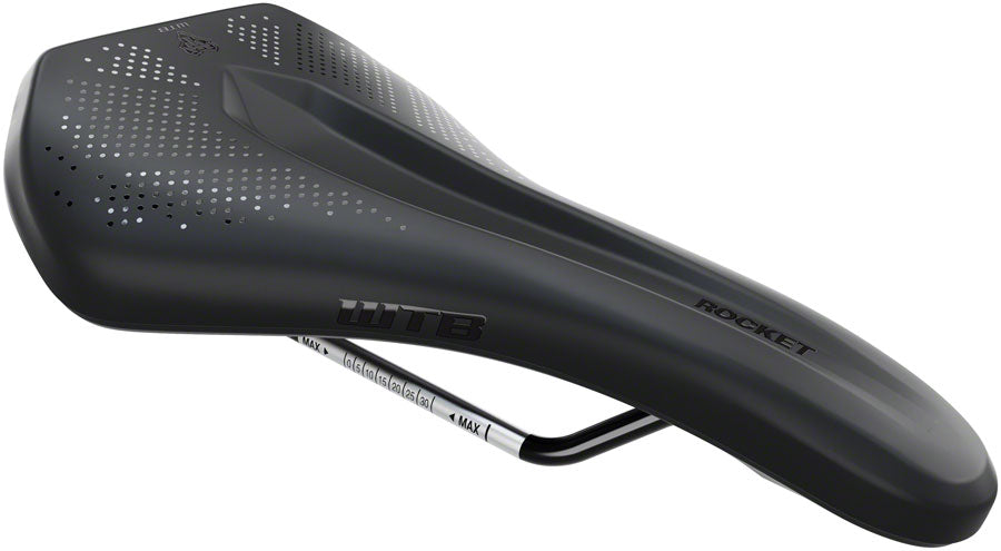 WTB Rocket Saddle - Black Medium Fusion Form - Stainless