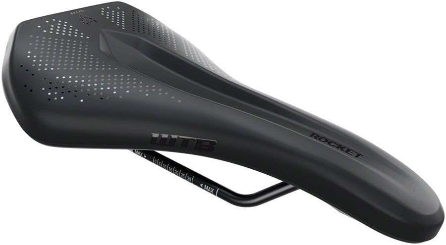 WTB Rocket Saddle - Black Medium Fusion Form - Steel