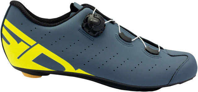 Sidi Fast 2 Road Shoes - Men's Blue/Yellow 47