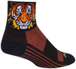 SockGuy Classic Easy Tiger Socks - 3" Small/Medium