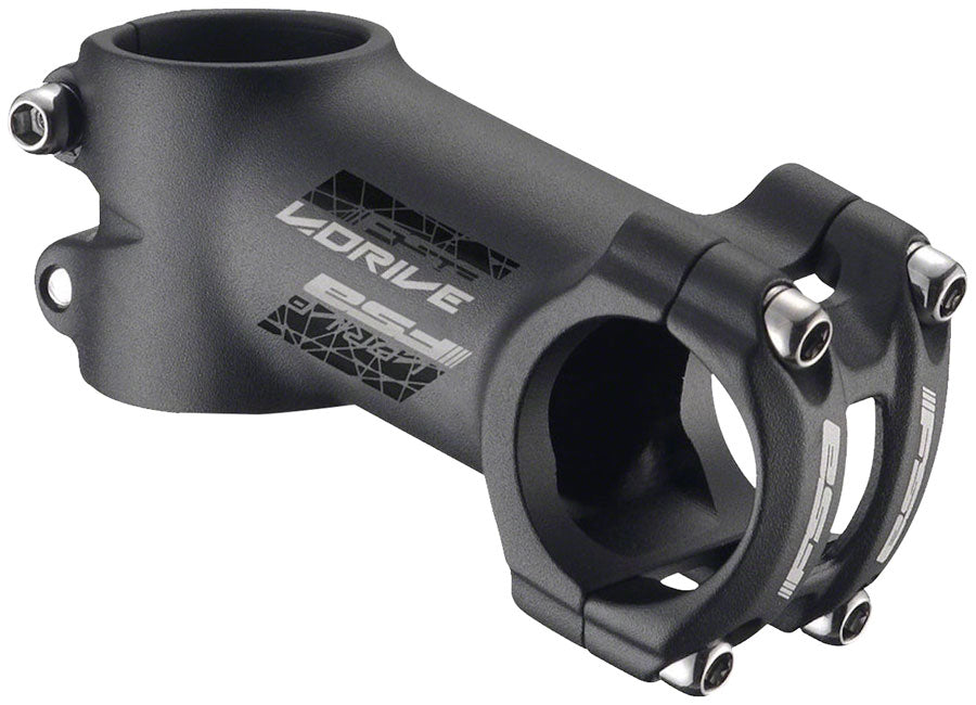 Full Speed Ahead V-Drive Stem - 80mm 31.8 clamp +/-17 1 1/8" Aluminum Black