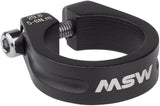 MSW Seatpost Clamp - Bolt-On Black