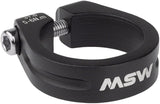 MSW Seatpost Clamp - Bolt-On Black