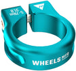 Wheels Manufacturing Seatpost Clamp - 31.8mm Bolt-On Teal