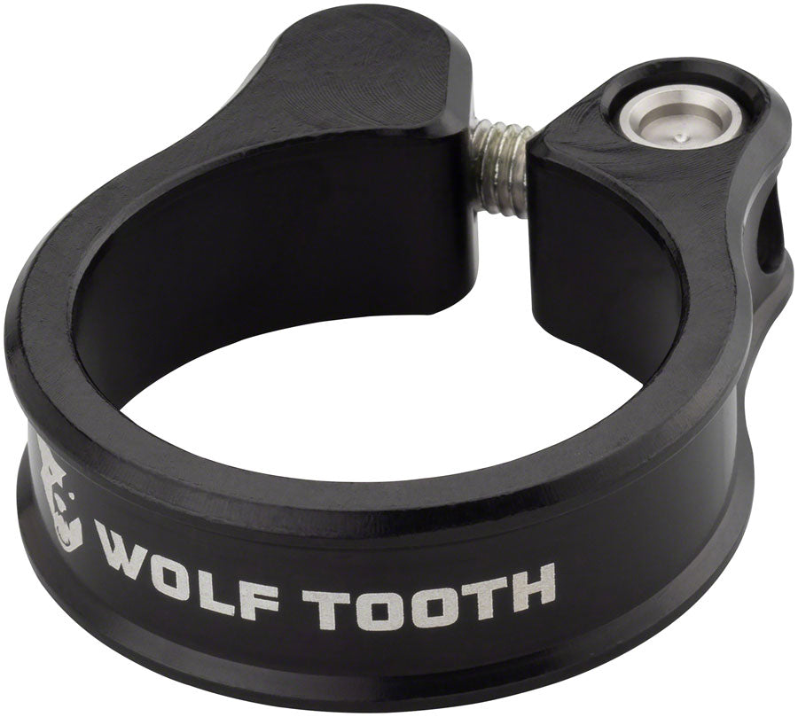 Wolf Tooth Seatpost Clamp - 34.9mm Bolt-On Black