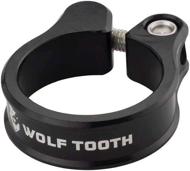 Wolf Tooth Seatpost Clamp - 34.9mm Bolt-On Black