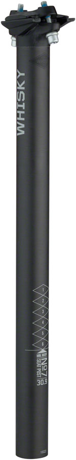 WHISKY No.7 Carbon Seatpost - 30.9MM Matter Carbon
