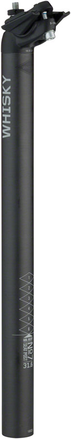 WHISKY No.7 Carbon Seatpost - 30.9MM Matter Carbon