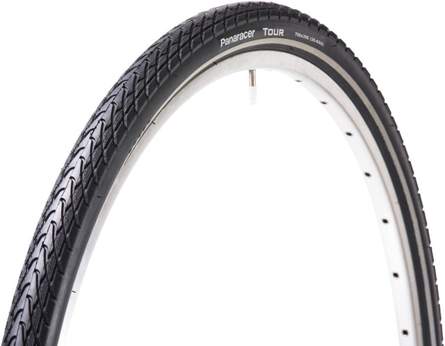 Panaracer Tour Tire - Clincher Steel Black/Reflective