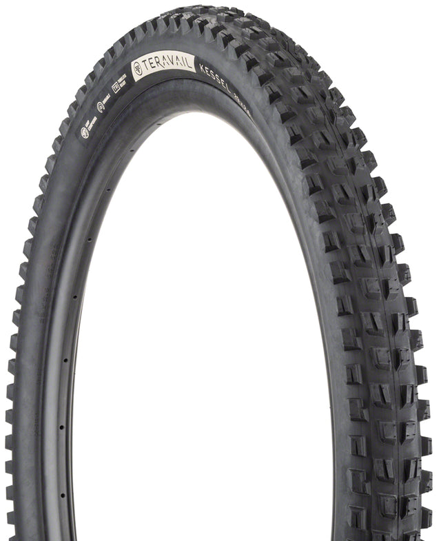 Terail Kessel Tire - Tubeless Folding - 29 x 2.6, Black, Durable
