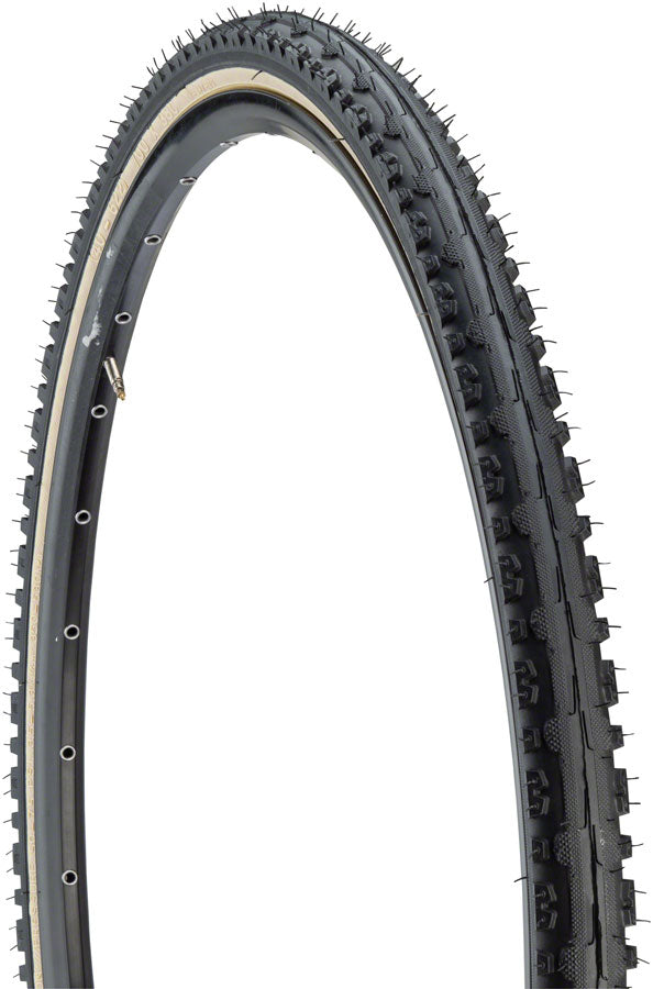 Kenda Kross Plus Tire - Clincher Wire - 700 x 38, Black/Tan, 30