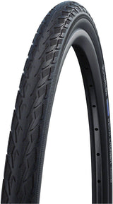 Schwalbe Delta Cruiser Plus Tire - Clincher Wire - 700 x 35, BLK/Reflective, Green Compound E-25