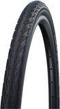 Schwalbe Delta Cruiser Plus Tire - Clincher Wire - 700 x 35, BLK/Reflective, Green Compound E-25
