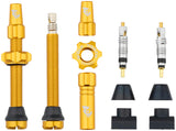 Wolf Tooth Tubeless Valve Stem Kit - 44mm, Gold
