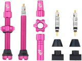 Wolf Tooth Tubeless Valve Stem Kit - 44mm, Pink