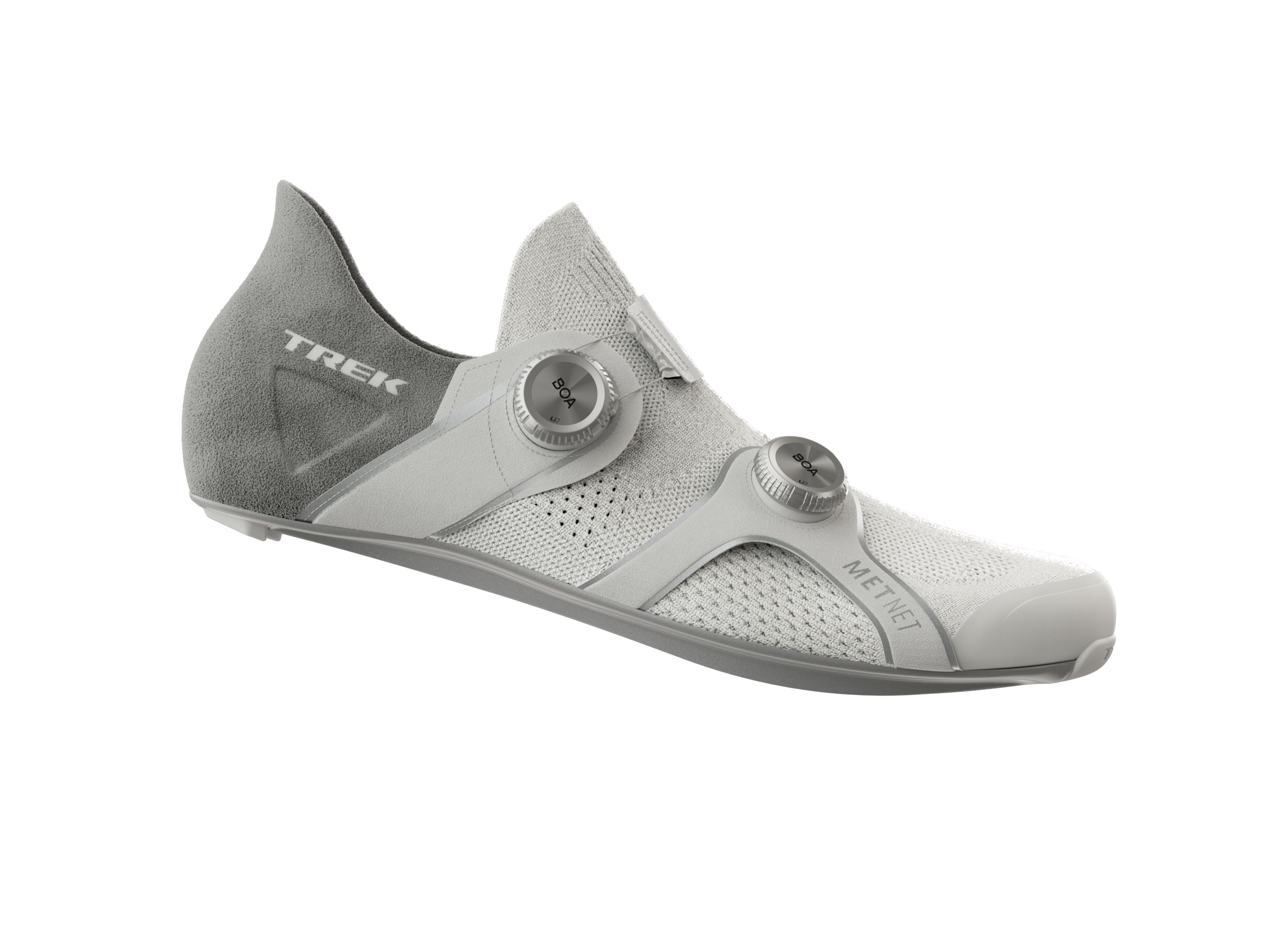 Trek RSL Knit 40.5 White/Silver Shoe – Marblehead Cycle