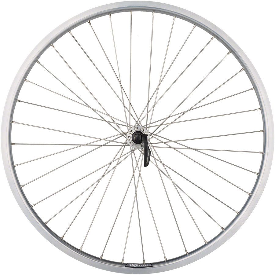 Quality Wheels Value HD Series Front Wheel - QR x 100mm Rim Brake Silver Clincher