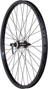 Quality Wheels Value HD Series Disc Front Wheel - QR x 100mm, Center-Lock, Black