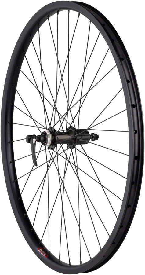 Quality Wheels Value HD Series Disc Rear Wheel - QR x 135mm Center-Lock HG BLK - 700