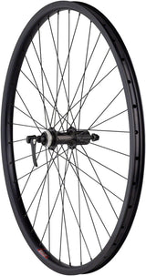 Quality Wheels Value HD Series Disc Rear Wheel - QR x 135mm Center-Lock HG BLK - 700