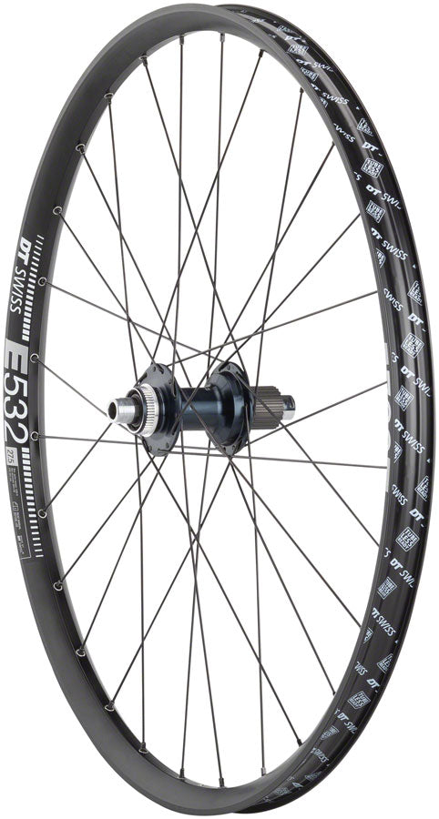 Quality Wheels Shimano SLX/DT E532 Rear Wheel - 12 x 148mm, Center-Lock, Micro Spline, Black