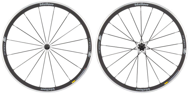 Vision Trimax 35 Wheelset - 700 QR x 100/130mm Rim Brake HG 11 BLK Clincher